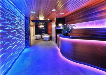 View of the The Aura Hotel in Brooklyn