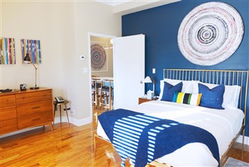 View of the The Box House Hotel in Brooklyn
