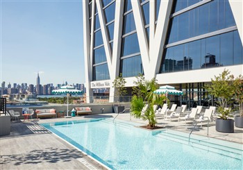 View of the The William Vale in Brooklyn