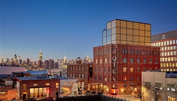 View of the Wythe Hotel in Brooklyn