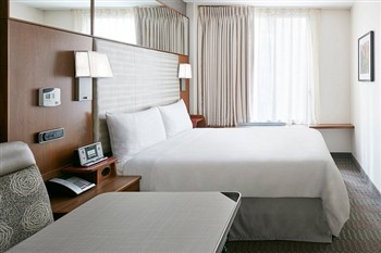 View of the Club Quarters Hotel in Manhattan