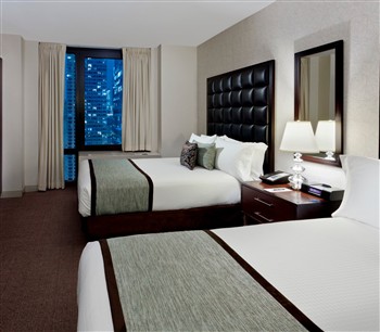 View of the Distrikt Hotel by Hilton in Manhattan