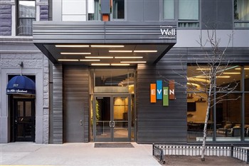 View of the EVEN Hotel by IHG in Manhattan