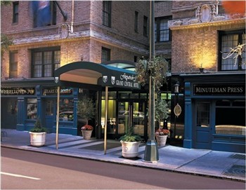 View of the Fitzpatrick Grand Central in Manhattan