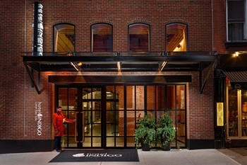 View of the Hotel Indigo IHG in Manhattan