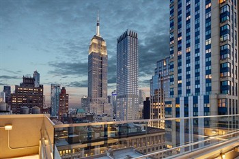View of the Hyatt Centric Midtown in Manhattan