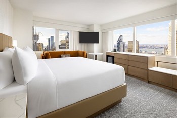 View of the Hyatt Regency in Manhattan
