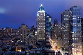 View of the InterContinental IHG in Manhattan