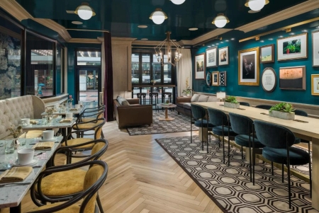 View of the Merrion Row Hotel in Manhattan