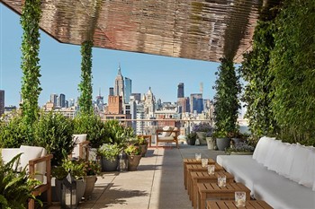 View of the PUBLIC Hotel in Manhattan