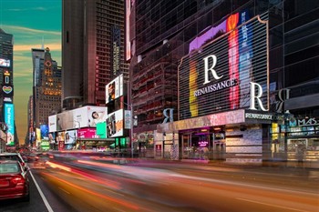 View of the Renaissance Hotel in Manhattan