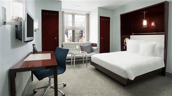 View of the Royalton New York in Manhattan