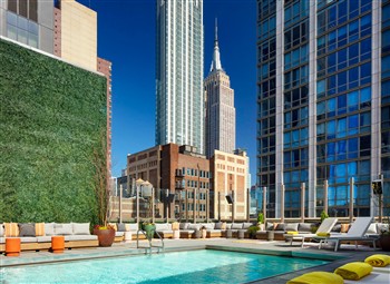 View of the Royalton Park Avenue in Manhattan