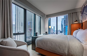 View of the Tempo By Hilton in Manhattan