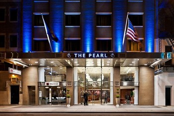 View of the The Pearl in Manhattan