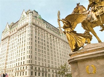 View of the The Plaza in Manhattan