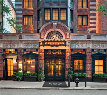 View of the Walker Hotel in Manhattan