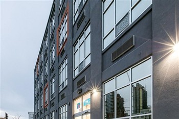 View of the Feather Factory Hotel in Queens