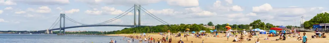 Panoramic view of Staten Island