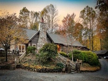 View of the Snowbird Mountain Lodge in North Carolina
