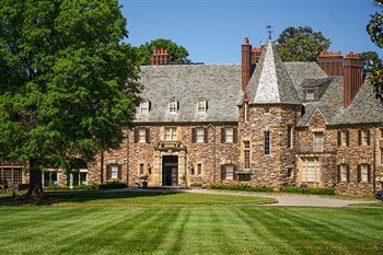 View of the The Graylyn Estate in North Carolina