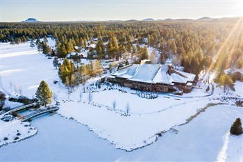 View of the Sunriver Resort in Oregon