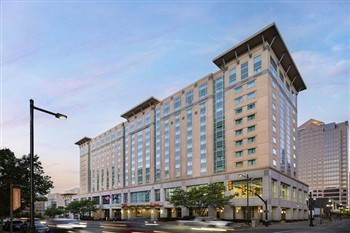 View of the  Marriott City Center in Salt Lake