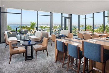 View of the Intercontinental IHG in San Diego