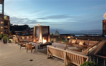 View of the Fairmont Heritage Place in San Francisco