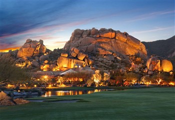 View of the Boulders Spa Resort in Scottsdale