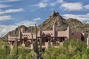 View of the Four Seasons Resort Troon in Scottsdale