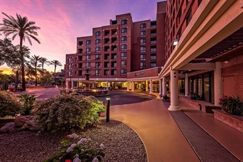 View of the Marriott Old Town in Scottsdale