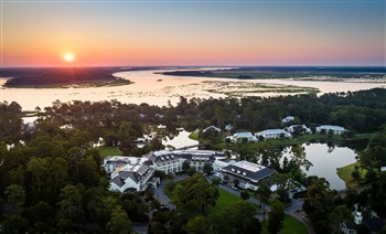 View of the Montage Palmetto Bluff in South Carolina