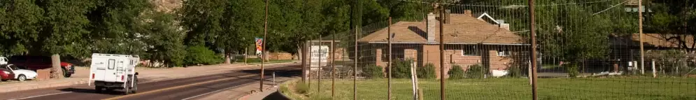 Panorama image of Springdale in USA