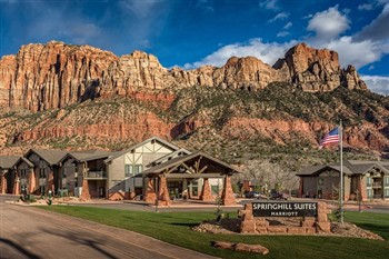 View of the Marriott Zion Park in Springdale