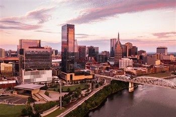 View of the Four Seasons Hotel Nashville in Tennessee