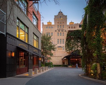 View of the Hotel Emma in Texas