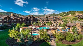 View of the Waldorf Astoria Park City in Utah