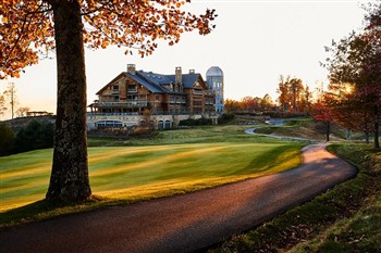 View of the The Lodge at Primland in Virginia
