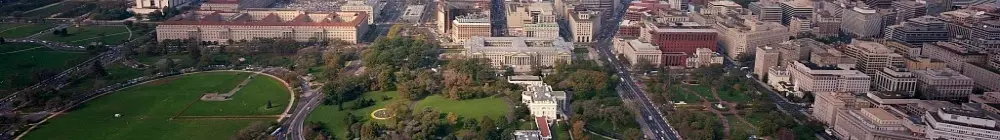 Panorama image of Washington in USA