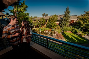 View of the Willows Lodge in Washington